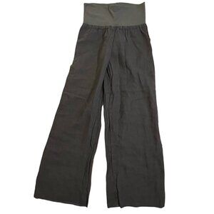 Hard Tail Grey Roll Down Flare Pants